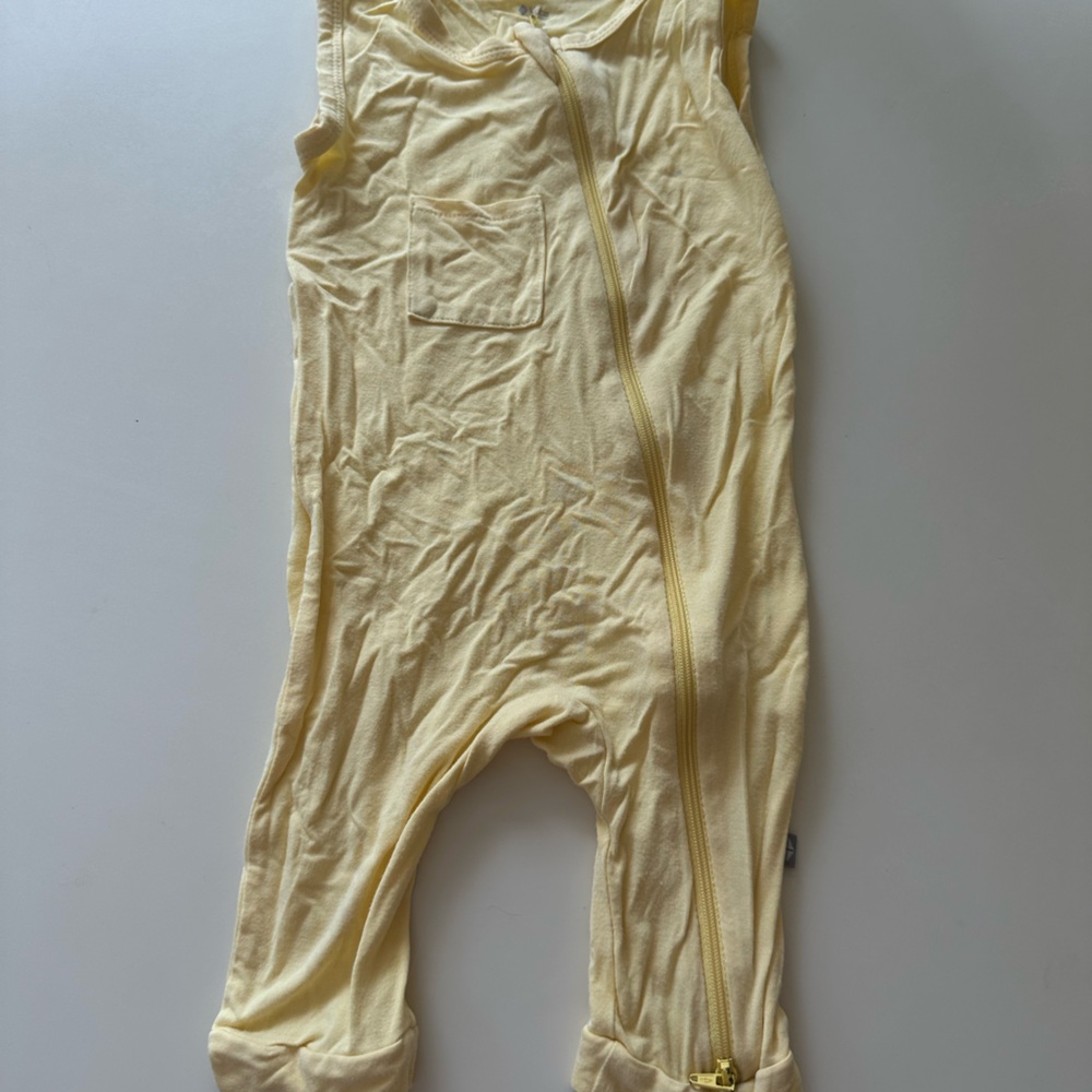 Kyte BABY Yellow One Piece Bodysuit